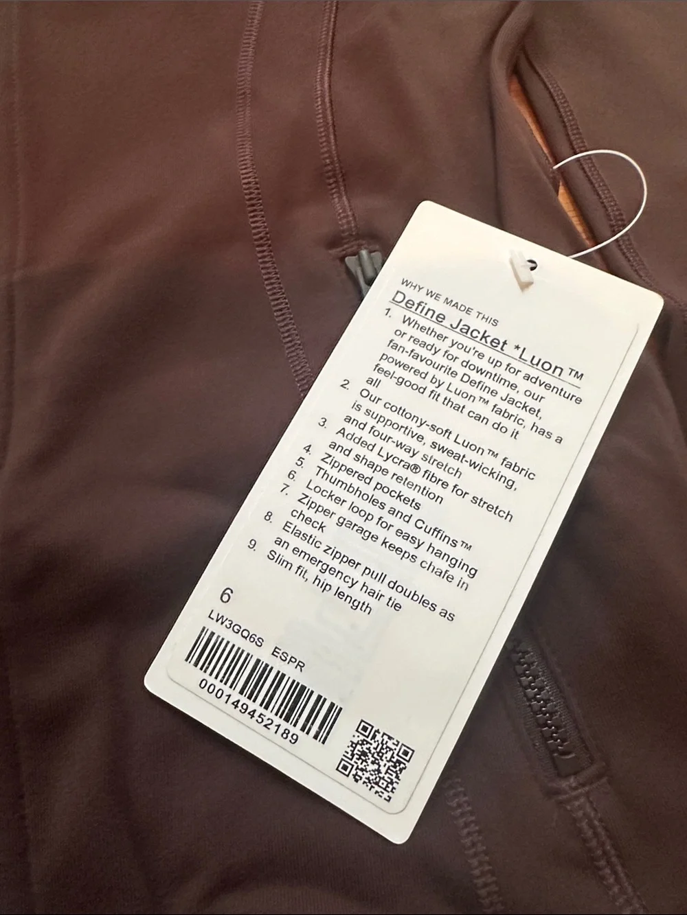 lululemon athletica streamlined full
